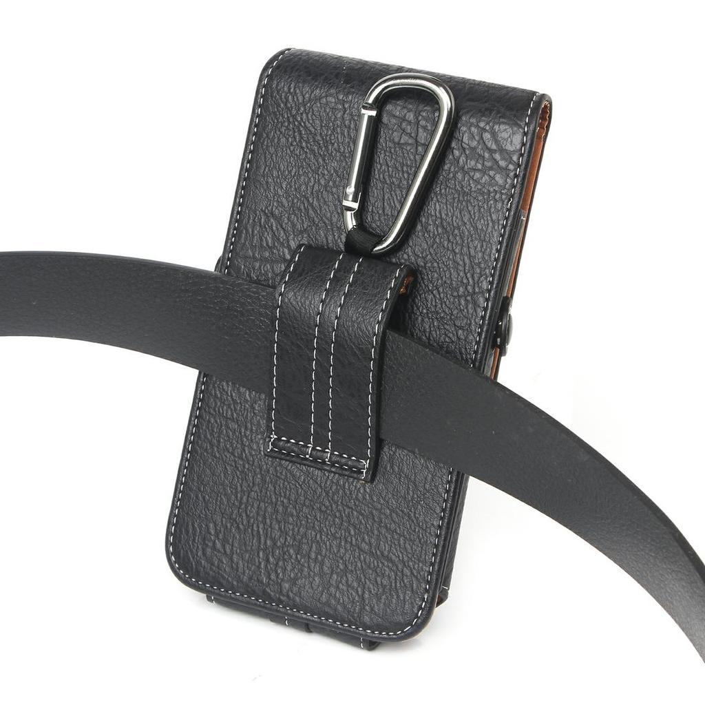 Наружный крючок, кожаный кошелек для карт, чехол для телефона, мужская подвесная поясная сумка, поясная сумка для инструментов для iPhone 12 Pro Samsung Huawei Xiaomi Redmi, зажим для ремня, чехол-кобура