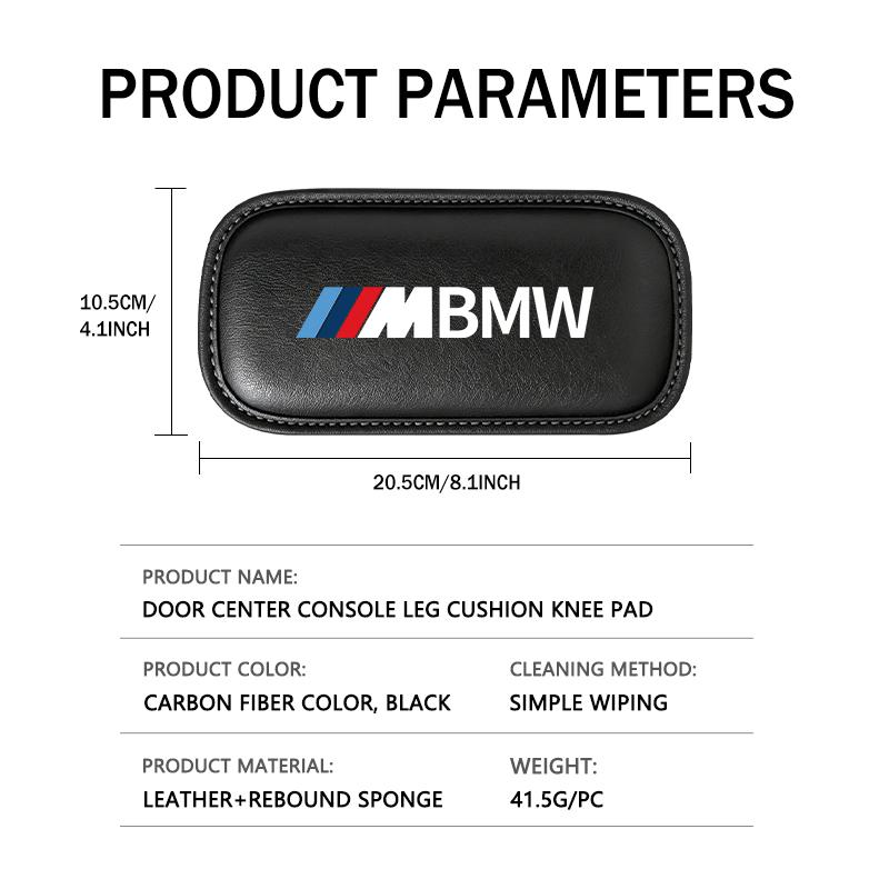 XPOV8 Car Center Console Leg Cushion Anti-collision Knee Protection Pad For BMW M Performance Alpina M3 M5 M6 X1 X3 X4 X5 G20