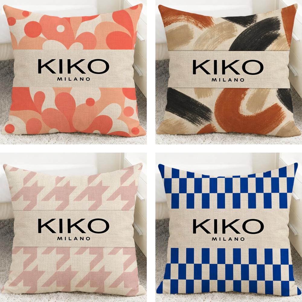 Бренд KIKO MILANO Чехол-подушка Чехлы для подушек Натуральный Лен Дышащий Декор Дивана Спальни Наволочка