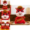 Horse Year Plush Animal With Short Pile Plush For Prosperity Celebrations And Collectors Gifts