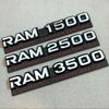 1500 Ram 2500 3500 Тяжелый пикап Автомобильная табличка Переоборудование пикапа Ram Автомобильная наклейка