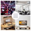 1Pcs 1/2/3/4 Port Network Wall Panel Computer Network Socket Panel  Home Office Network