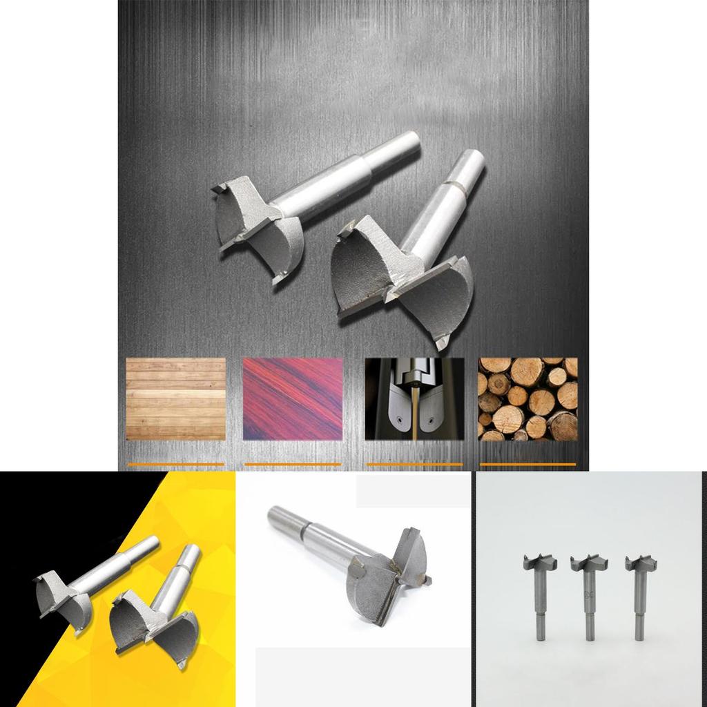 Durable Forstner Wood Boring Hole Saw Auger Opener Triangular Cutter Tool Drill Bit With High Hardness
