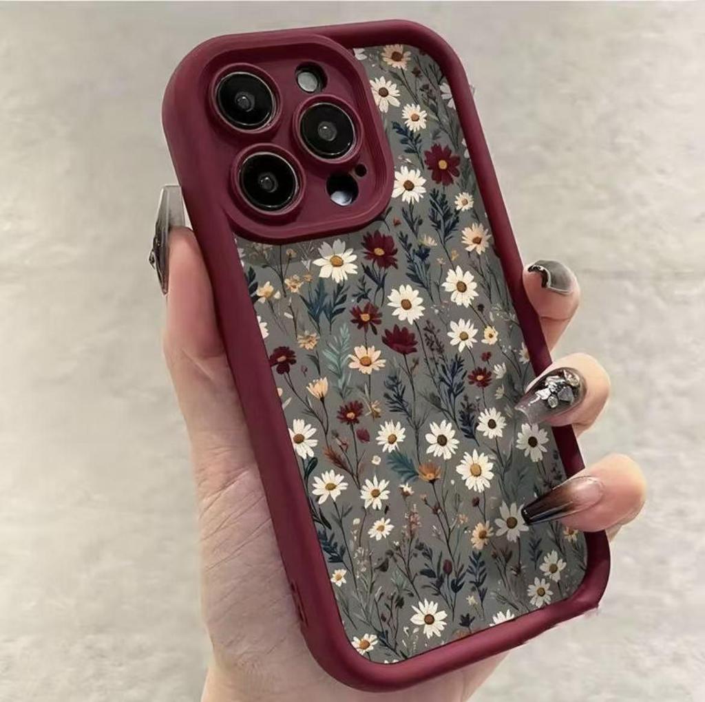 Новый цветочный чехол для iPhone 17 для 17 Pro Max/15/14 Pro/13/12, Дизайн для женщин, пересекающий границы