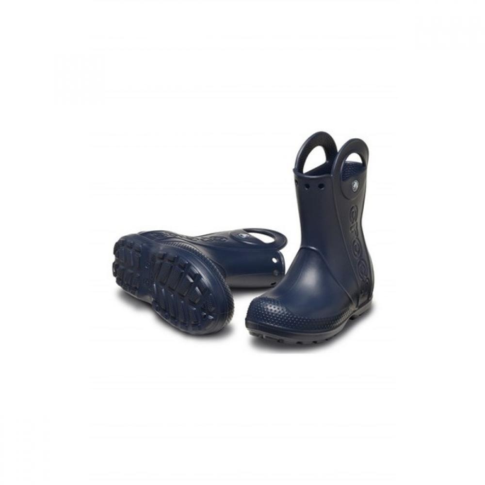 [Обувь Crocs] Официальные детские сапоги Crocs Handle It Rain Boot Navy 25skbt211052 