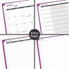 Monthly Planner 2026-2028, 36 Months Calendar Planner 2026-2028 from Jan 2026 – Dec 2028, 8.5'' x 11'' with Ruled Spread, Flexible Cover, Spiral
