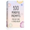 100 осознанных подсказок для заботы о себе и снятия стресса - Карточки для релаксации с позитивными аффирмациями, медитациями и техниками релаксации для взрослых