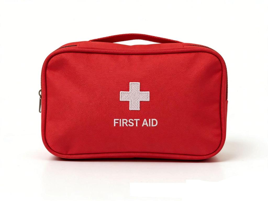 Thick Oxford Cloth Medical Emergency Bag - Compact First Aid and Medicine Storage with Zipper