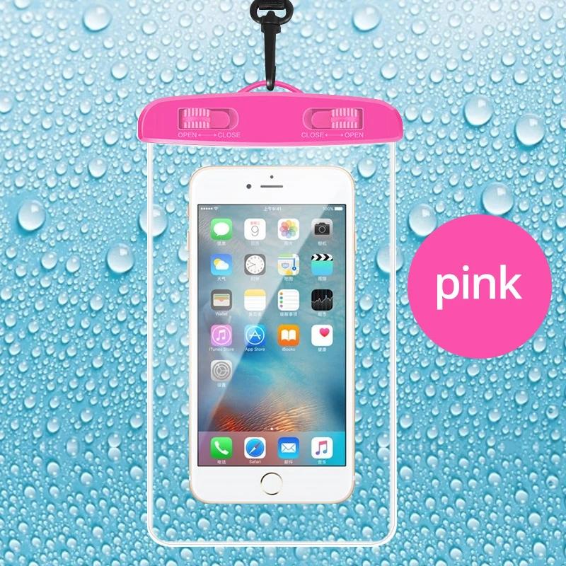 IP68 PVC Waterproof Phone Case Swimming Water Proof Bag Universal Underwater Phone Protector Pouch Cover for iPhone 15 14 13 Pr