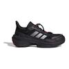Kids' Sneakers Adidas Fabric Abrasion Resistant Breathable Low top Kids' Running Shoes Black Red Kids'