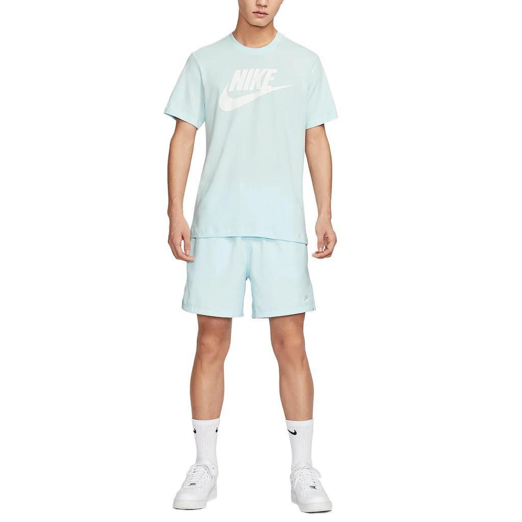 Nike Sportswear SS25 T Shirt Men's Aqua Blue AR5005-474