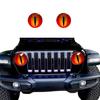 1 пара 'Глаза Зверя' Автомобильные 3D Наклейки на Фары Светоотражающая Наклейка Водонепроницаемая Автомобильная Наклейка на Фары