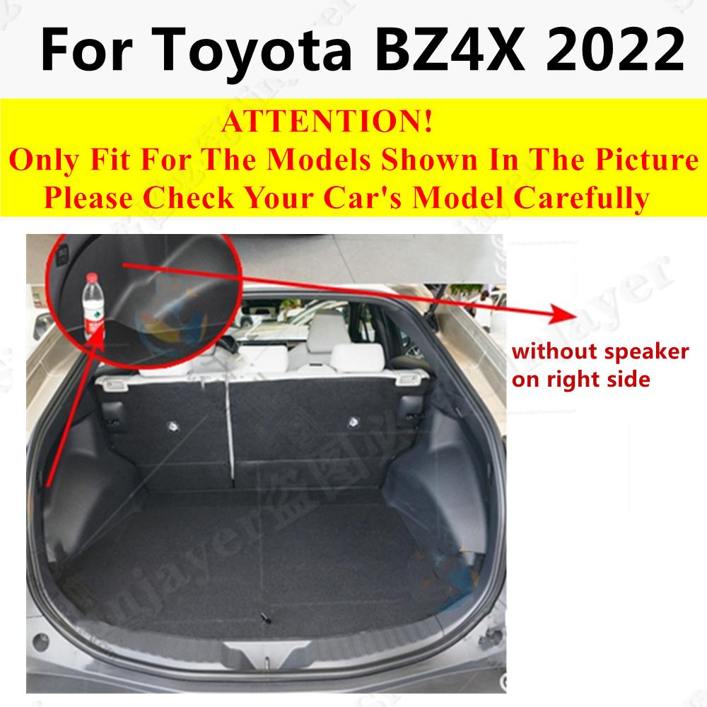 Водонепроницаемый высокопокрытый коврик для багажника автомобиля, коврик для багажника, коврик для багажника, высокая боковая грузовая подкладка для Toyota BZ4X