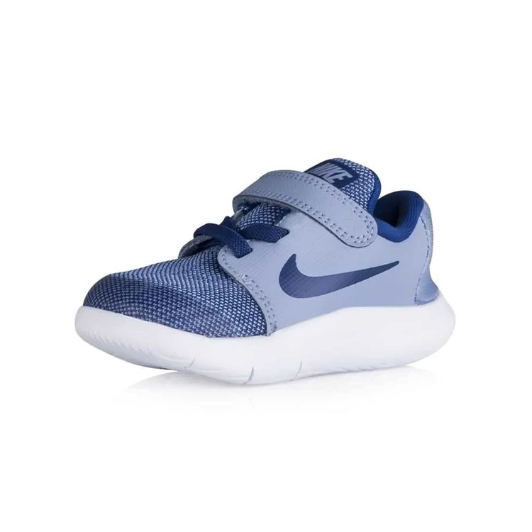 Nike Flex Contact 2 Прочные низкие кроссовки для ходьбы Детская обувь AH3445-403