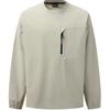 Slate Series Round Neck Logo Loose Long Sleeve T-Shirt Men T-Shirts Beige C28138