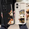 Чехол для телефона для Xiaomi Poco F8 C51 C50 X3 NFC C61 X3 Pro Милый мультяшный котенок