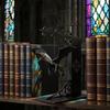 Unique Dragon Decor for Office Flying Bookshelf Light, Decorative Bookend Light & Desk, Sturdy Book Dividers Sculpture Support, Heavy Duty Organizer