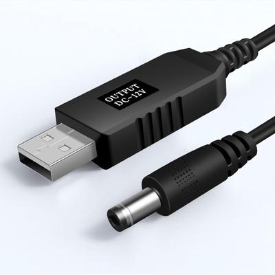 Кабель-коннектор Wifi к павербанку Dc 5V к 12V USB-кабель повышающий преобразователь повышающий шнур для Wi-Fi роутера модема вентилятора динамика
