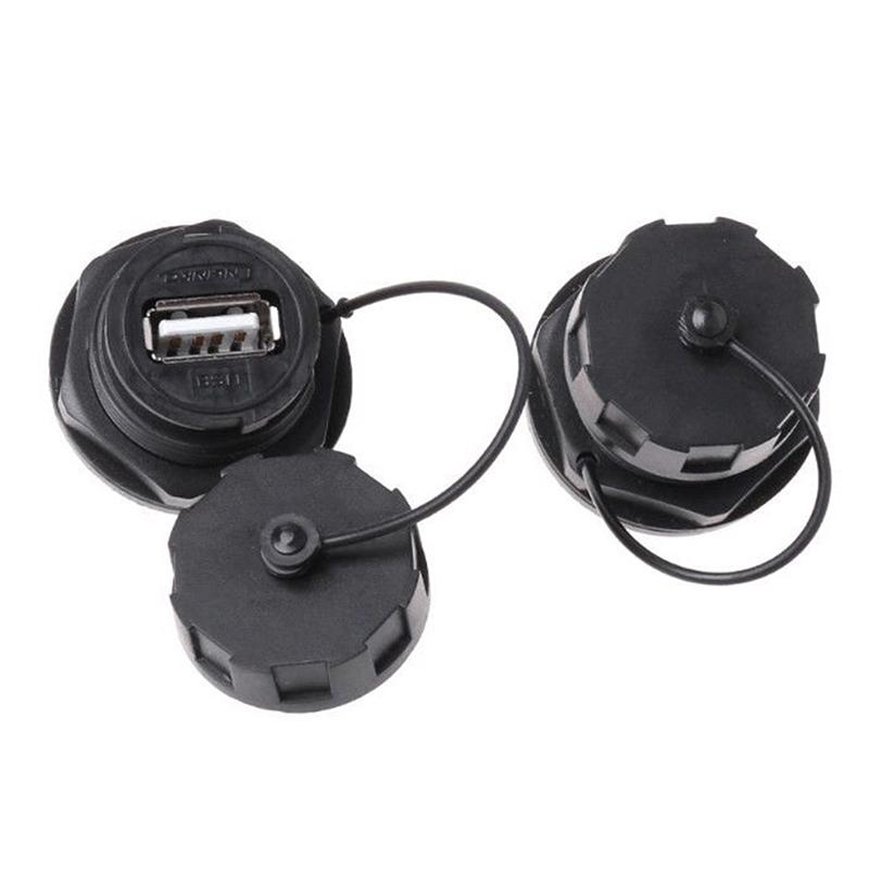 Usb Female Socket Plug Panel Mount Adapter Usb 3.0 Waterproof Connector Ip68