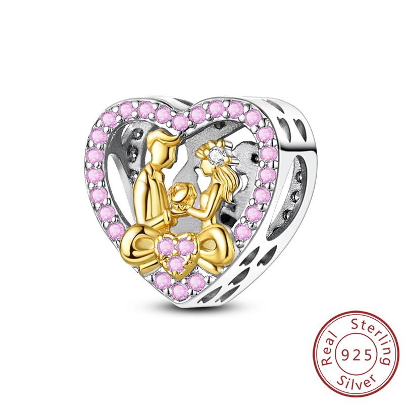 Оригинальные Шармы Бусины Медь Золотой Бант Леопард Кошка Собака Подсолнух Бусины Подходят для Подвески Браслет Женские Ювелирные Изделия Подарок