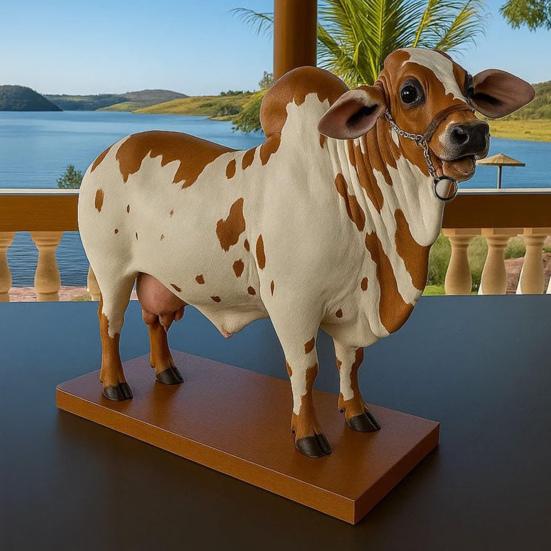 Диспенсер для ликера 2 л «Бык» Декантер для вина, водки, виски Контейнер для напитков из бразильского скота Бутылка-украшение для дома, кухни, бара