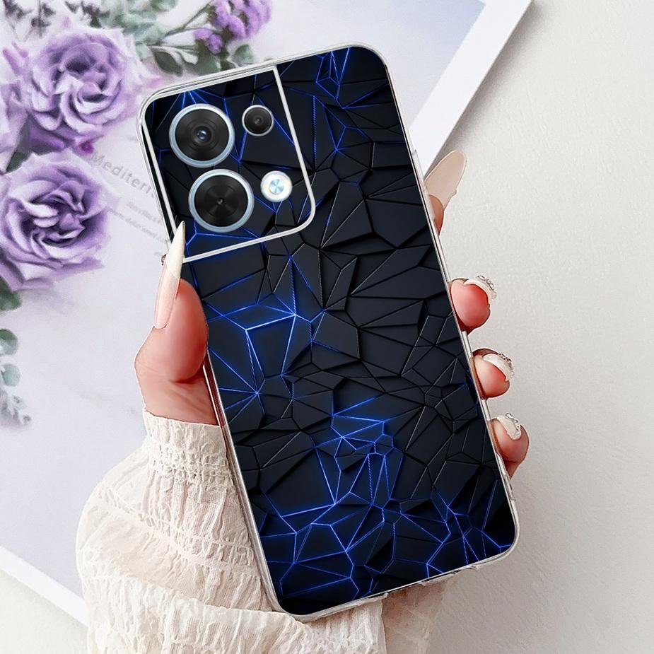 Чехол для Oppo Reno8 Pro 5G CPH2357 Крутой Дизайн Модный Расписной Чехол Мягкий Силиконовый Чехол для Телефона Для Oppo Reno 8 Pro Reno8 5G