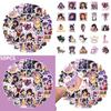 50 шт. Мультяшные граффити водонепроницаемые наклейки Aphmau для украшения ноутбука