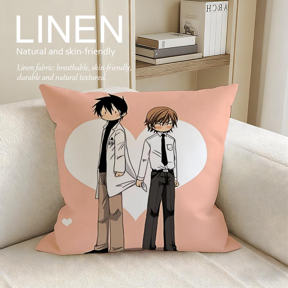 Anime Hybrid Child Cushion Cover Pillowcase Set Pcs x x Breathable Washable Sofa Cushion Cover