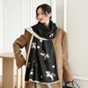 Scarf Lady Spring and Autumn New High-end Carriage Imitation Cashmere Big Scarf Shawl with Dual-purpose Warmth