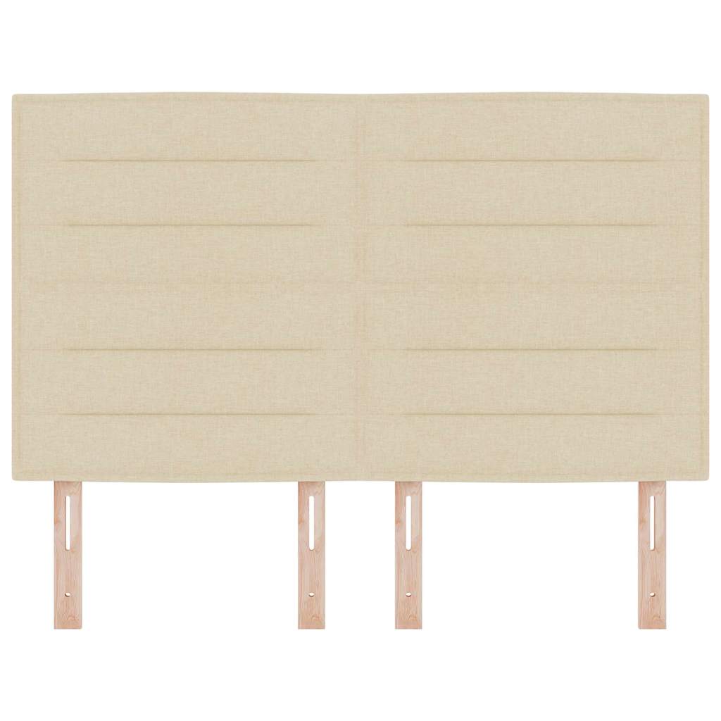 Headboard Cream 144 cm Fabric