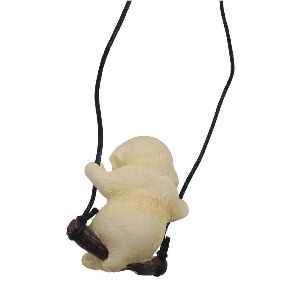 Качающаяся собака зеркало заднего вида подвесная обезьяна зеркало заднего вида украшение на окно автомобиля подвеска для домашнего творчества