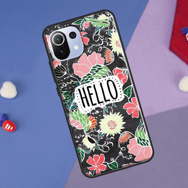 Чехол «Летние Цветы» для Xiaomi 14 Ultra 13 11T 12T 13T 14T Pro POCO X6 X7 Pro X3 X5 F3 F5 F6 M6 Pro