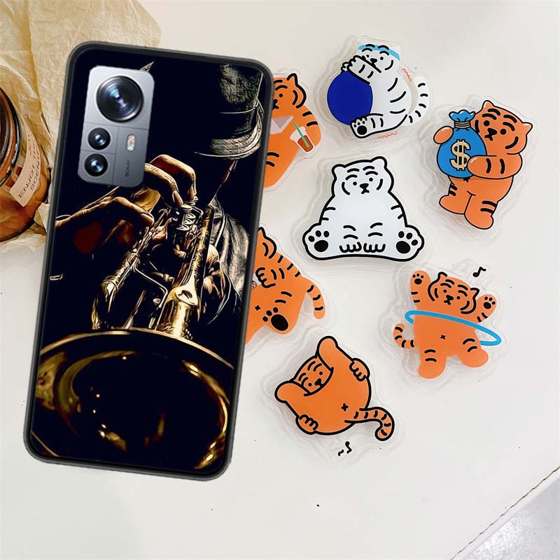 Brass Instruments Phone Case For Xiaomi Poco X7 X6 M8 M7 M6 M4 M3 X4 Pro F7 Ultra M5S Mi 14 14T 15 15T 12T 10T Pro 12S 12 11 Lit