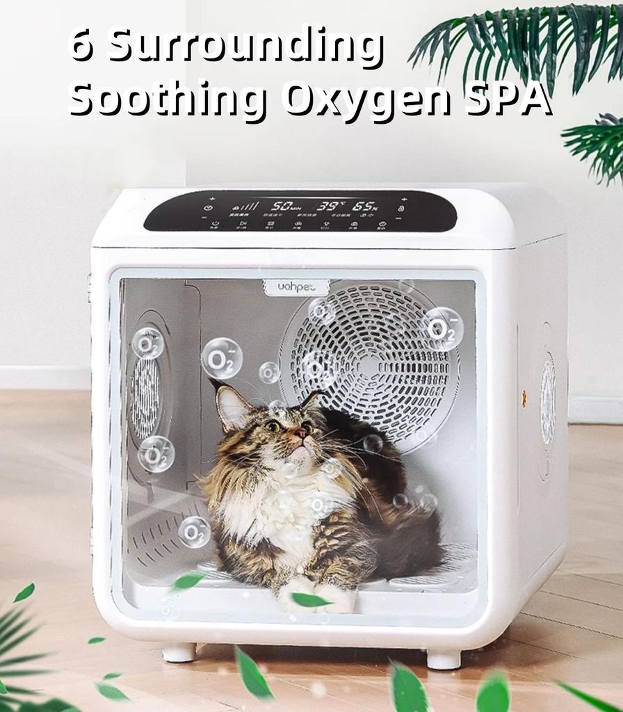 USMILEPET Wholesale Automatic Pet Dryer Box Smart Temperature Control and 360 Drying Ultra Quiet Dog Dryer Box for Pets Grooming