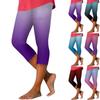 Летние женские леггинсы, укороченные брюки, однотонные узкие брюки с высокой талией для бега, йоги, тренировок в тренажерном зале