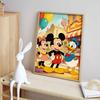 Disney Mickey Mouse Minnie Donald Duck Diamond Paint Mosaic Art Painting Kit Handmade DIY Home Decor