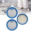 3PCS High Efficiency Filters Vacuum Cleaner Filters Replacement Filter Plastic Texture Spare Part Suitable for Vacuum