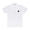Мужская футболка-поло Play Comme Des Garcons Белая