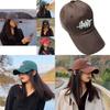 Стильная унисекс бейсболка для лета и весны с буквенным дизайном, шляпа для защиты от солнца