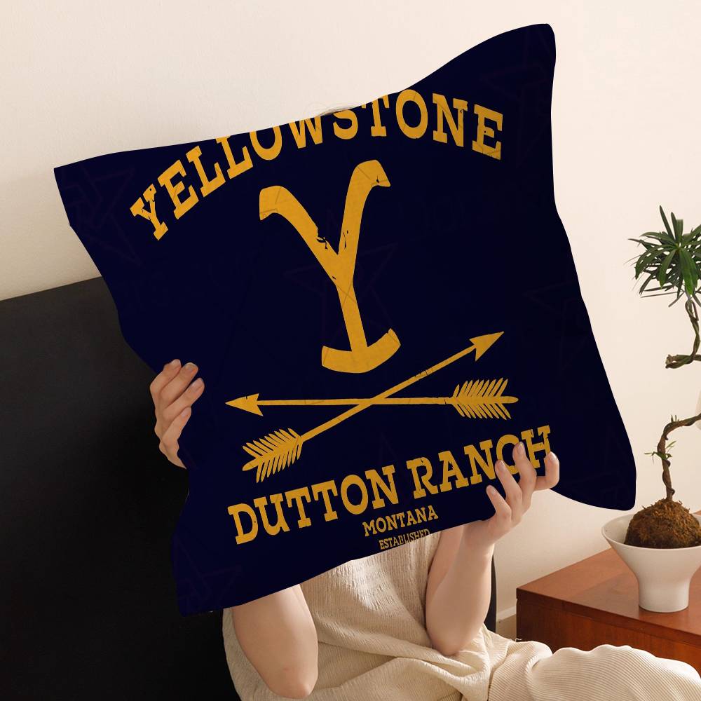 Y-Yellowstone D-Dutton R-Ranch Maple Design Cushion Cover Happy Autumn Harvest decor Holiday Decorati Pillow Cover