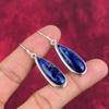 Sodalite Handmade Gemstone Earrings, 925 Solid Sterling Silver Earrings Antique Jewelry, Earrings For Engagement Gift