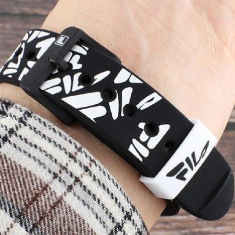 Fila Часы унисекс с силиконовым ремешком высокого класса 38 129 205