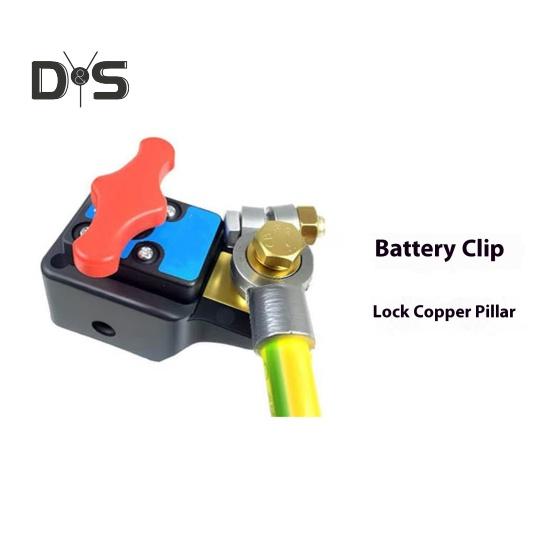 Выключатель-разъединитель аккумулятора 12-24 В, универсальный, сверхпрочный, латунный, энергосберегающий выключатель питания, интеллектуальный выключатель аккумулятора автомобиля для легкового автомобиля и грузовика