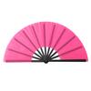 Складной веер, чистый цвет, сильный веер, легкий веер в стиле ретро, ​​веер кунг-фу, веер тай-чи, китайский танцевальный веер, украшение для вечеринки, веер