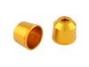 POSH Motorcycle Supplies M6 Type Gold 032679-04-10 Bar End Cap