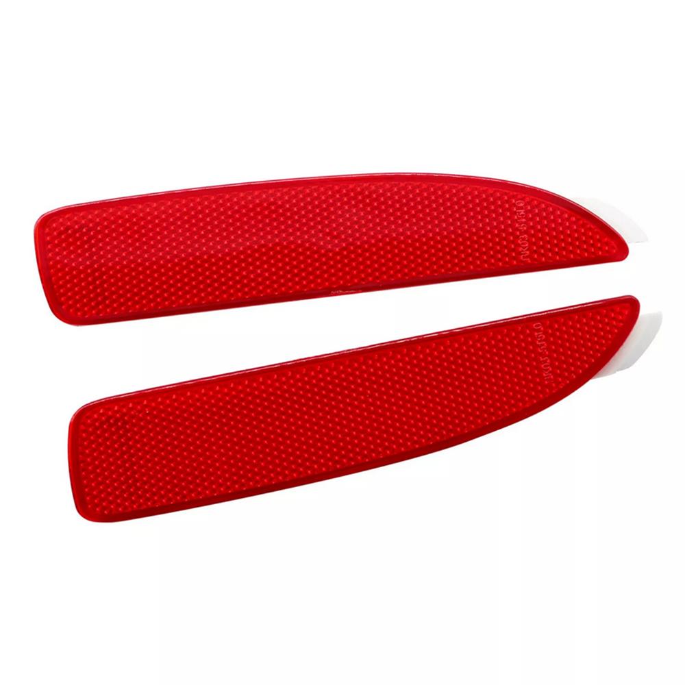 2Pcs Rear Bumper Reflector Set Left+Right For Mazda 3 2014-2018 Mazda 6 2014-17