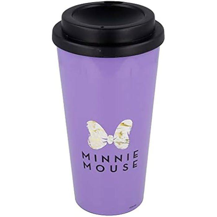 Gobelet à café - STOR - Minnie Mouse - 520ML - Double paroi - Sans BPA