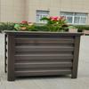 Aluminum Alloy Wood Grain Planter Box
