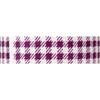 Тканевая лента Клетчатая клейкая лента фиолетовая 1,5 см x 3 м