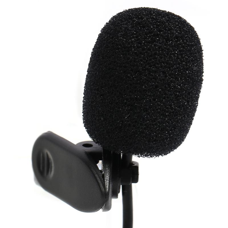 Mini Car Microphone 3.5 Mm Stereo Jack Car Audio Microphone Anti-noise Hands-free Communication for Vehicle DVD GPS Player
